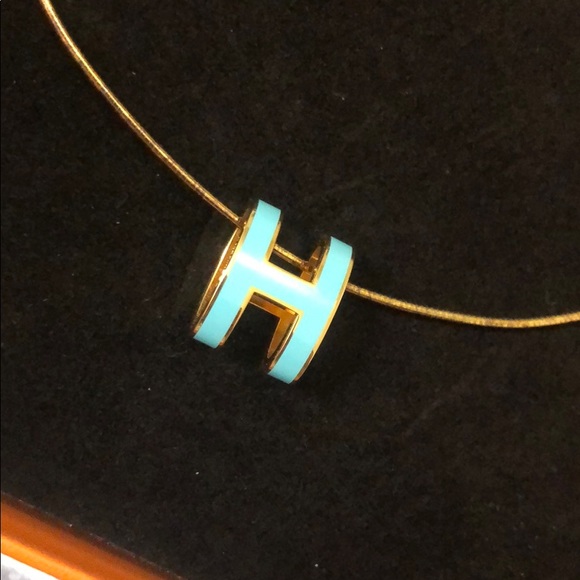 Hermes H necklace - Picture 6 of 7